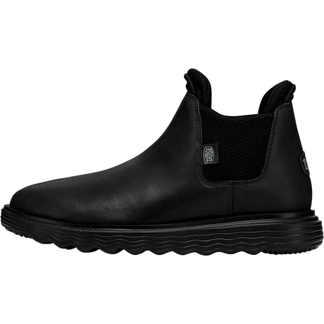 Stivaletti HEYDUDE Donna BRANSON BOOT CRAFT LEATHER W Nero