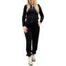 Felpa JUICY COUTURE Donna diamante trim robert Nero