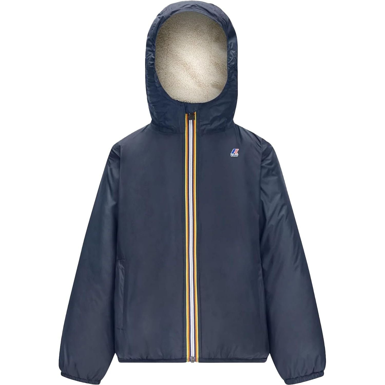 Giubbotto K-WAY JR Bambino P. LE VRAI 3.0 CLAUDE ORSETTO Blu