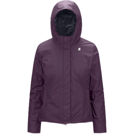 Giubbotto K-WAY Donna LILY MICRO RIPSTOP PRIME MARMO Viola