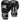 LEONE Unisex Flash Boxing Sports Gloves 12oz Black