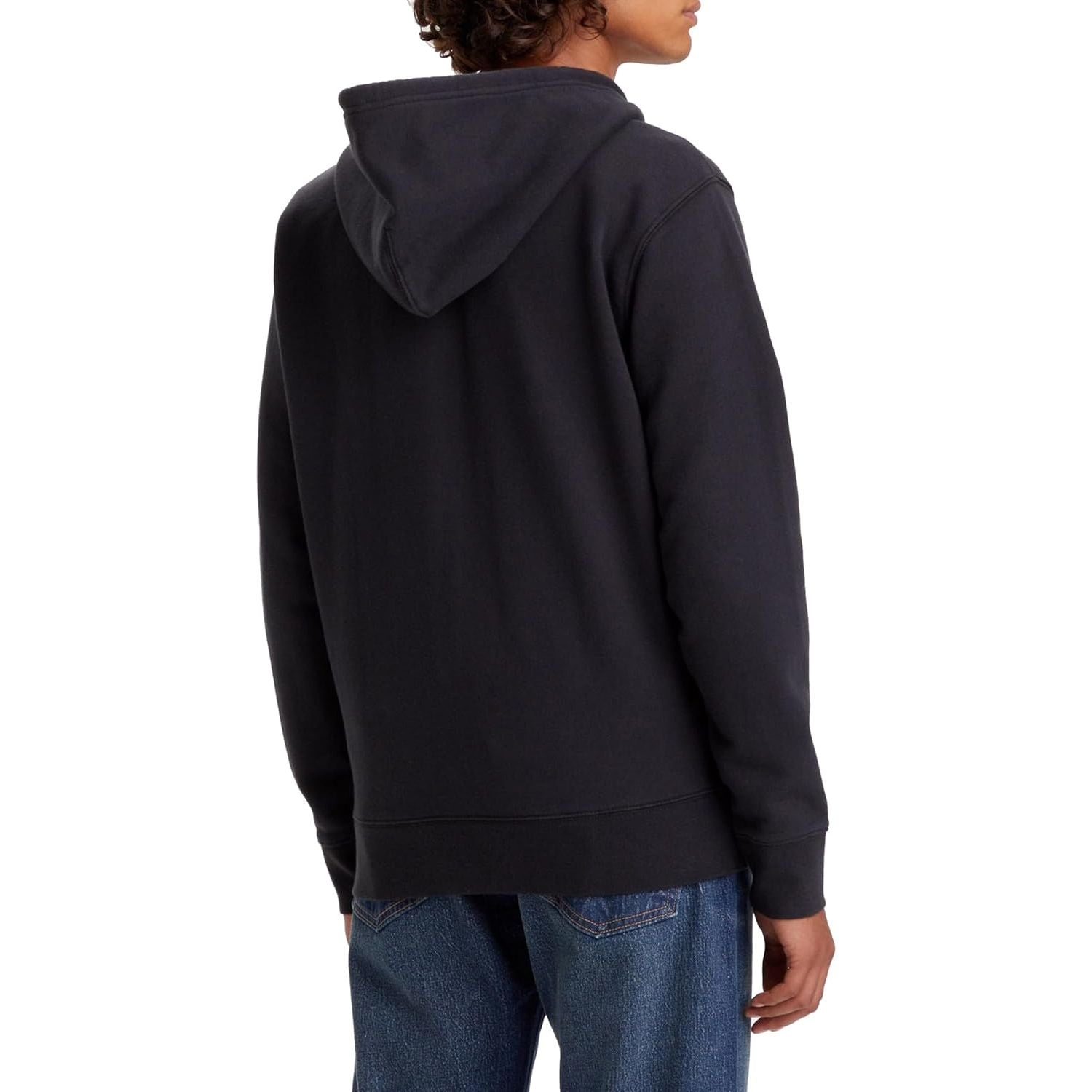 Felpa LEVIS Uomo NEW ORIGINAL ZIP UP Nero