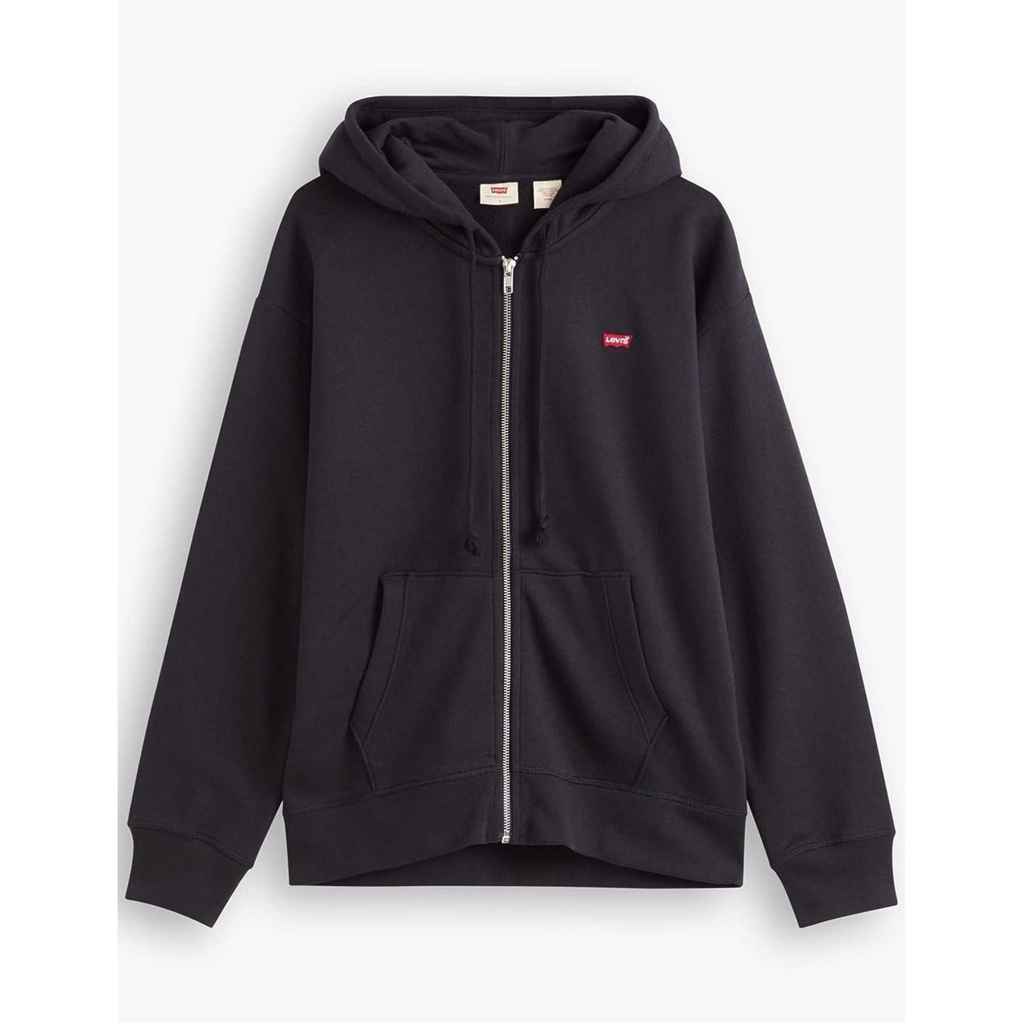 Felpa LEVIS Donna STANDARD ZIP Nero