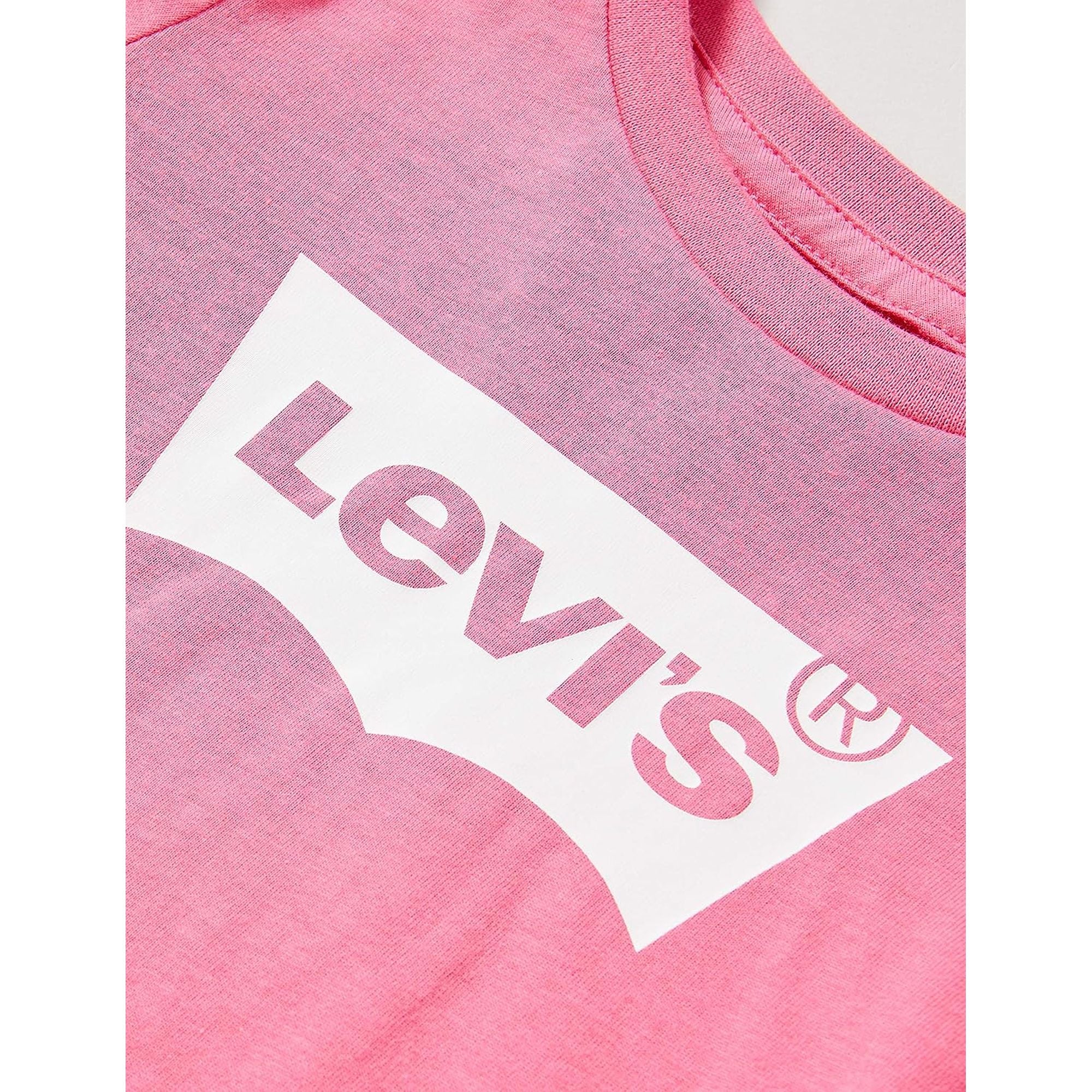 T-shirt LEVIS Bambina BATWING Rosa
