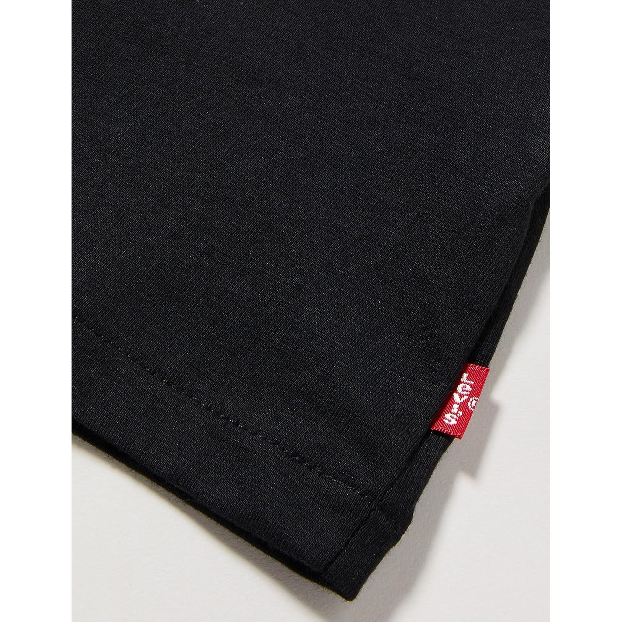 T-shirt LEVIS Bambina MEET AND GREET GLITTER BAT Nero
