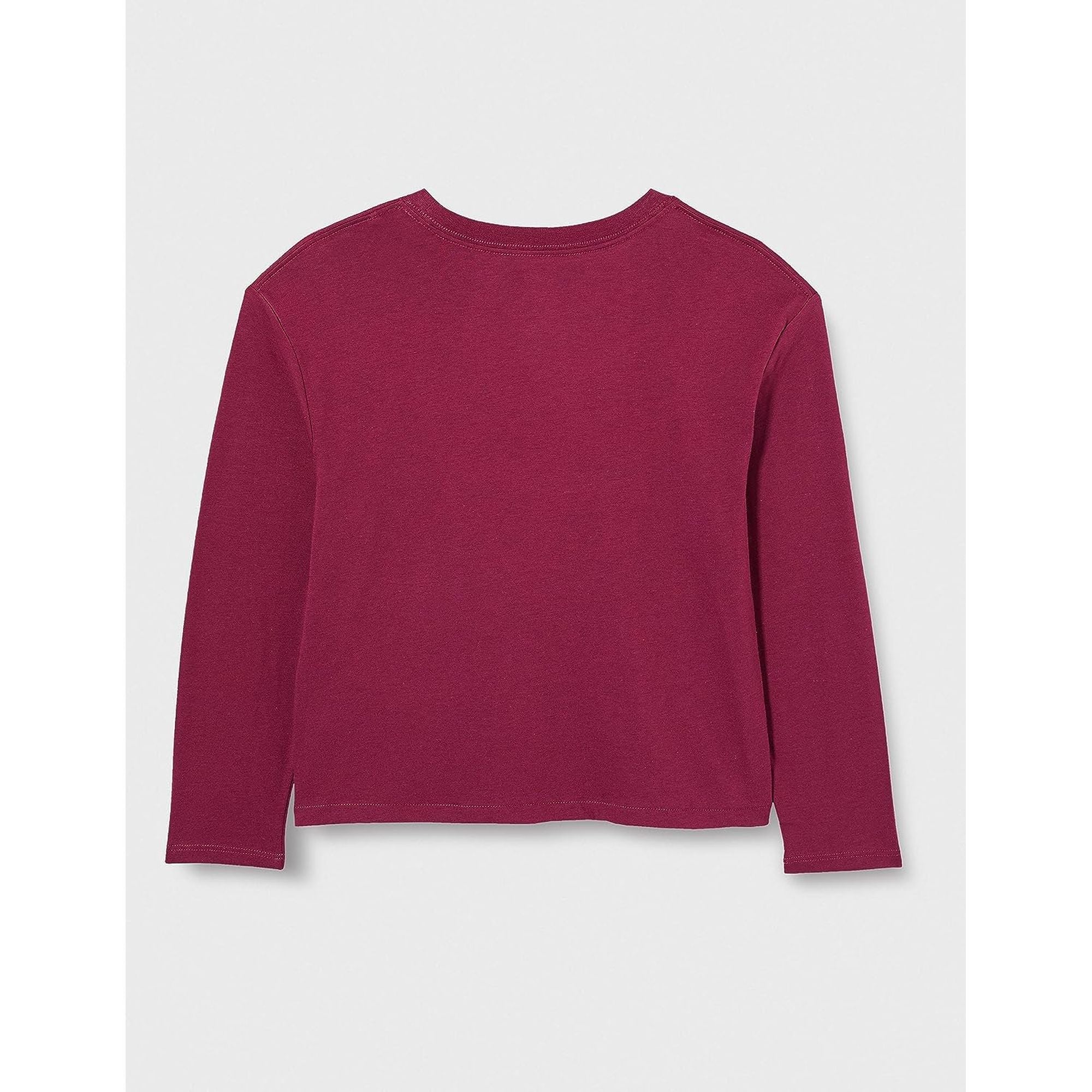 T-shirt LEVIS Bambina MEET AND GREET GLITTER BAT Bordeaux