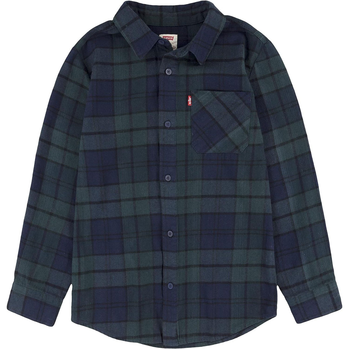 Camicia LEVIS Bambino FLANNEL ONE POCKET Blu