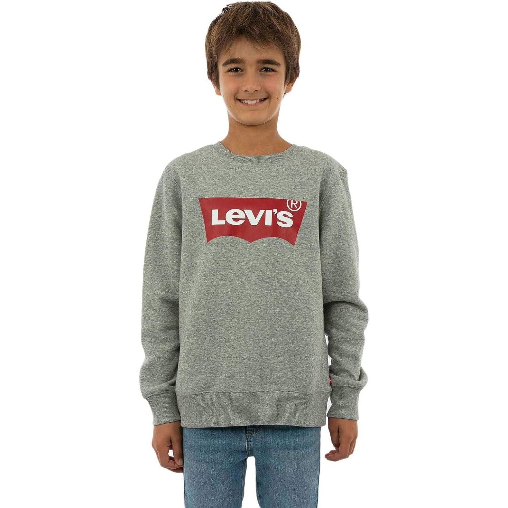 Felpa LEVIS Bambino BATWING Grigio