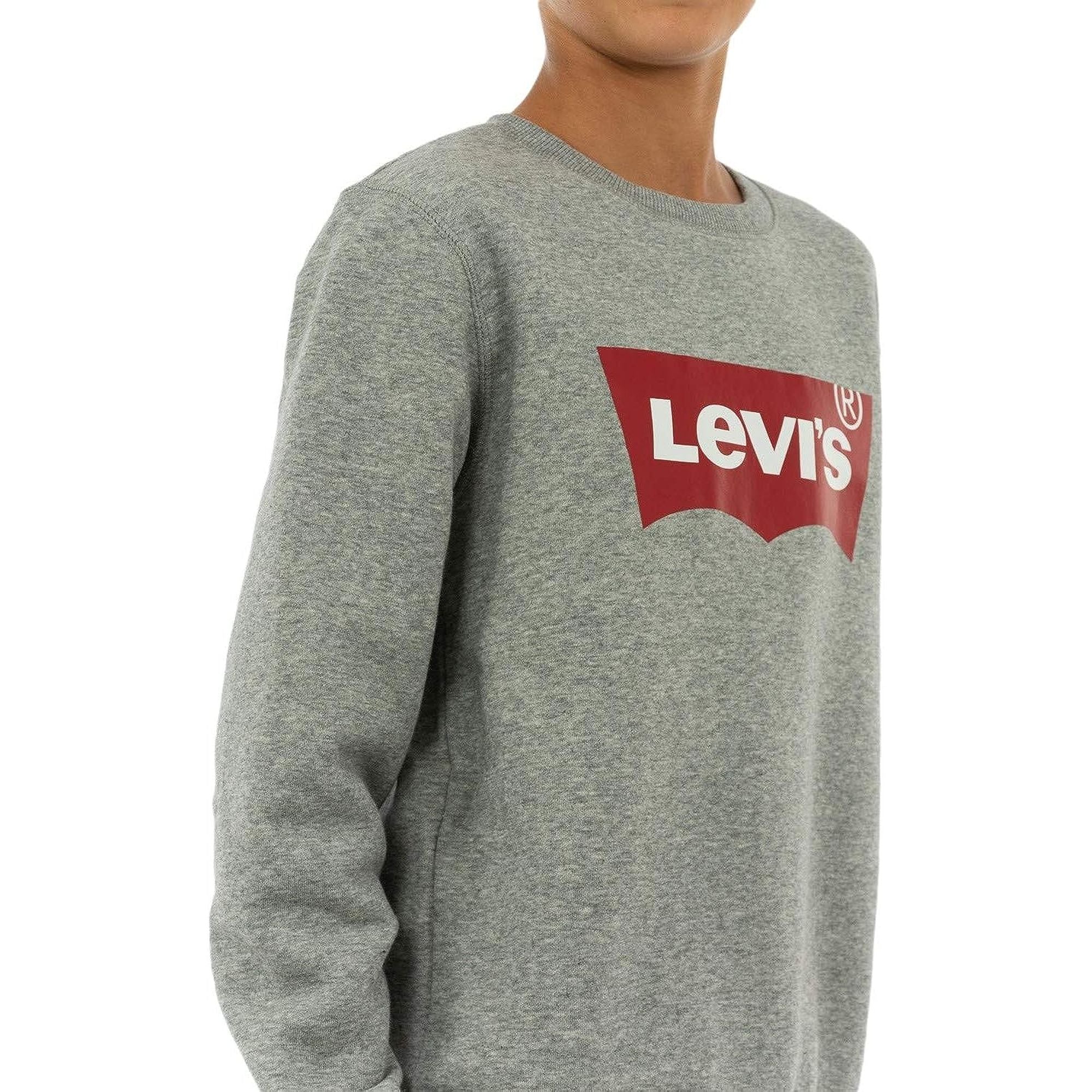 Felpa LEVIS Bambino BATWING Grigio
