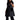 LIU JO Women's Vest LONG WITH POCKETS Black