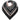 Foulard LIU JO Donna HEART P/DE POULE 120X1 Nero