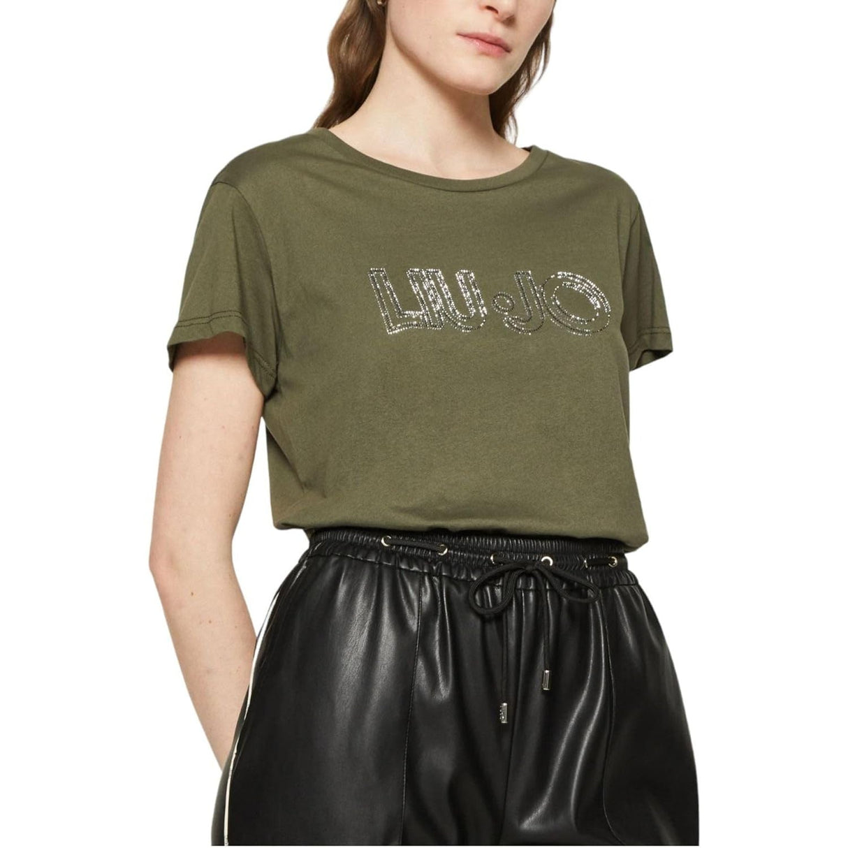 T-shirt LIU JO Donna M/C Verde LIU JO  Angolo dello Sport