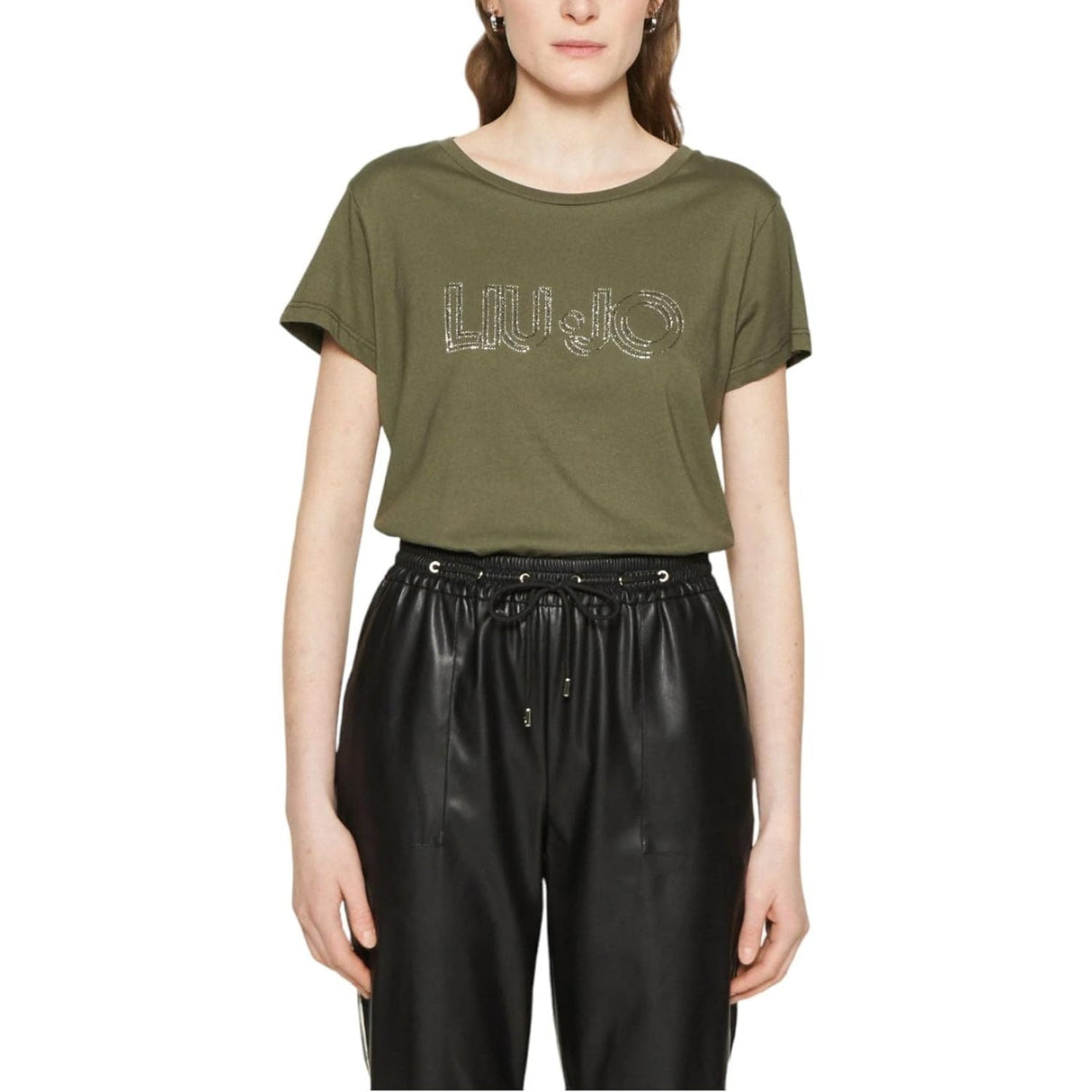 T-shirt LIU JO Donna M/C Verde LIU JO  Angolo dello Sport