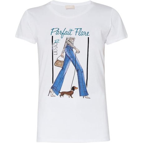 T-shirt LIU JO Donna moda mc Bianco