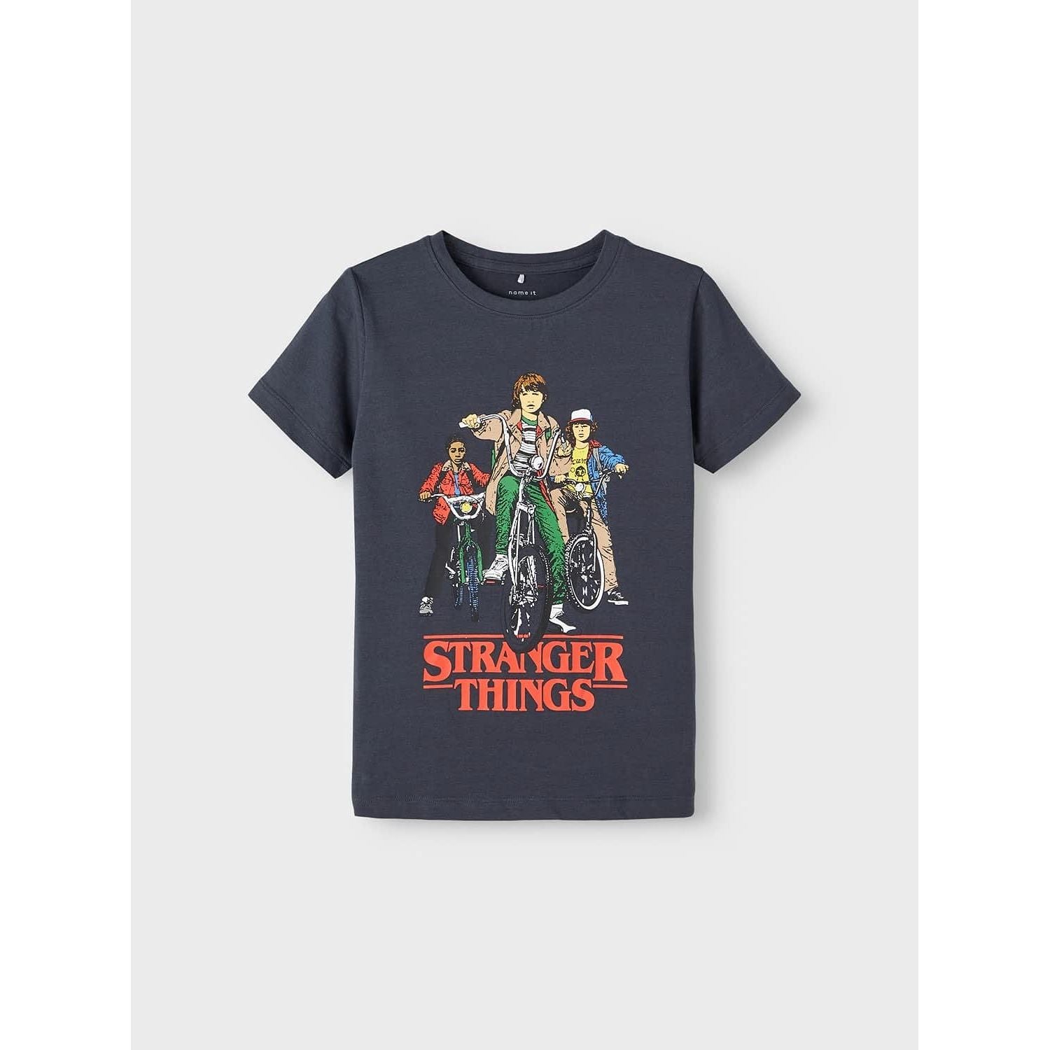 Top NAME IT Bambino ASUR STRANGER Nero