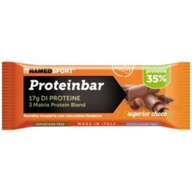 Integratori NAMEDSPORT Unisex proteinbar superior choco 50g Cioccolato