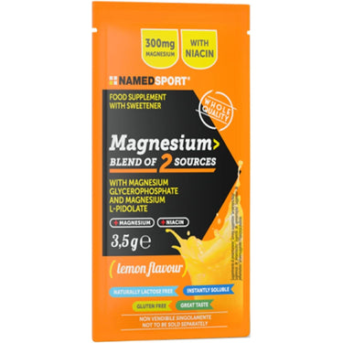 Integratori NAMEDSPORT Unisex magnesium blend of 2 sources Limone