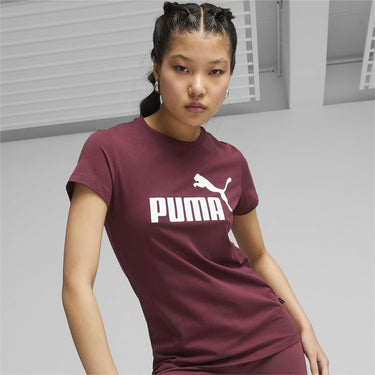 T-shirt PUMA Donna Bordeaux