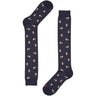 Calze RED Uomo lunga corgi Blu