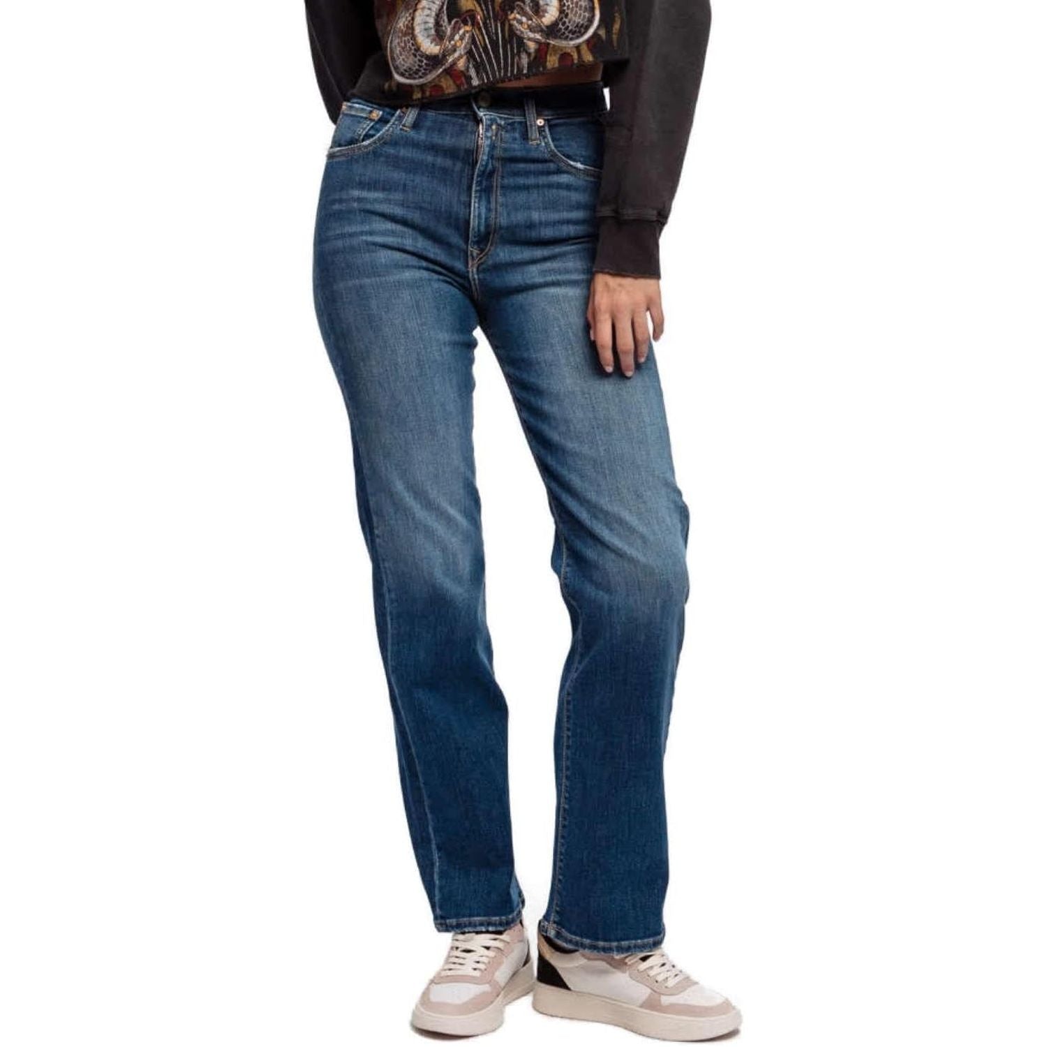 Jeans REPLAY Donna REYNE Blu