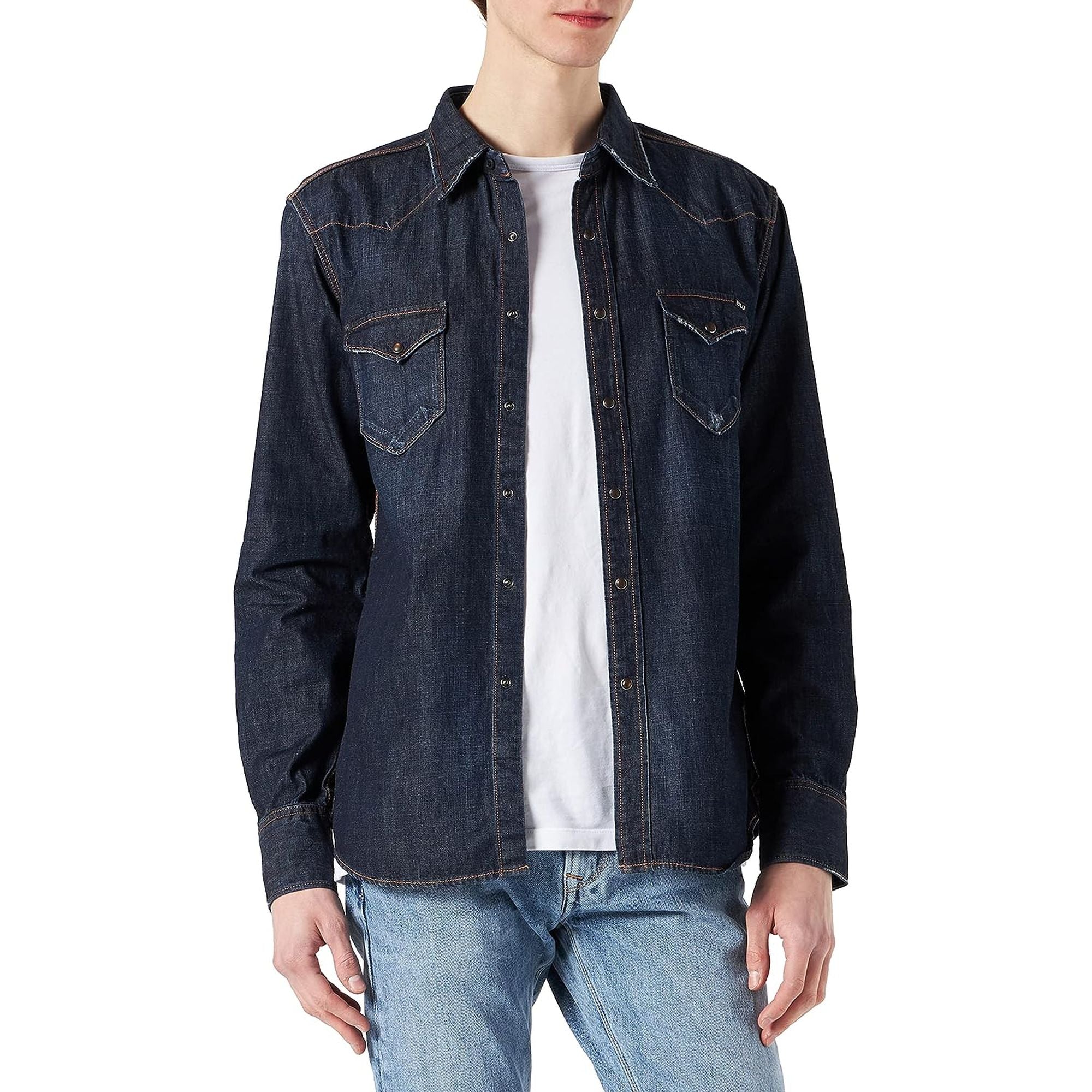 Camicia REPLAY Uomo Blu
