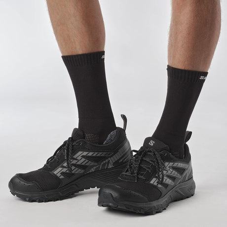 Scarpe Running SALOMON Uomo wander gtx Nero
