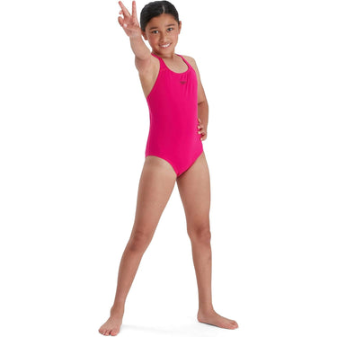 SPEEDO Girl's Sports Costume ECO ENDURANCE+ MEDALIST Pink