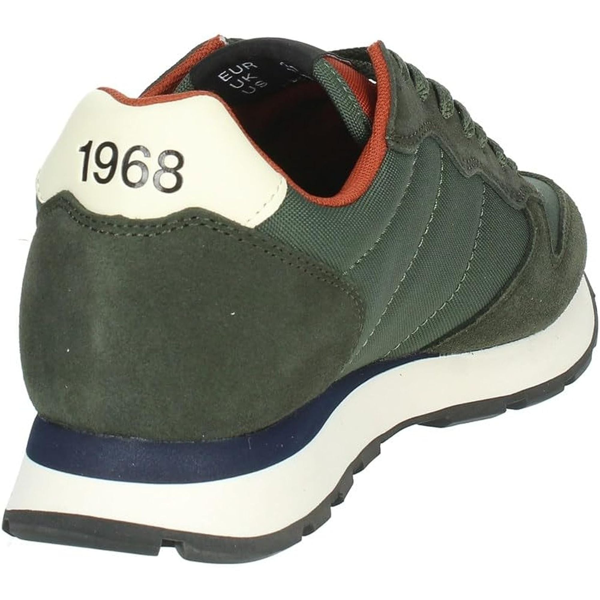 Sneakers SUN 68 Uomo TOM SOLID NYLON Verde
