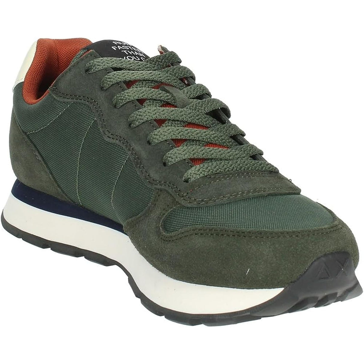 Sneakers SUN 68 Uomo TOM SOLID NYLON Verde