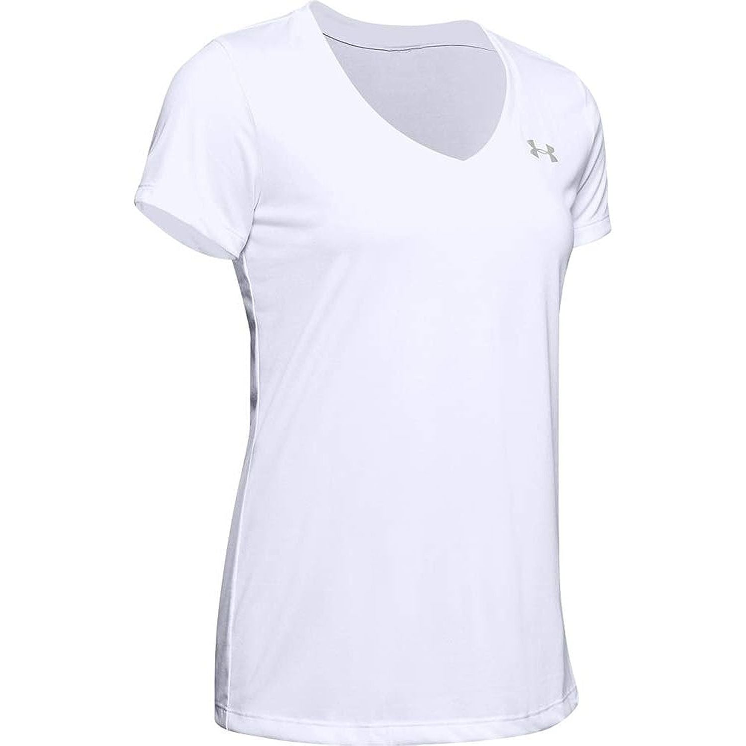 T-shirt Sportiva UNDER ARMOUR Donna SOLID Bianco