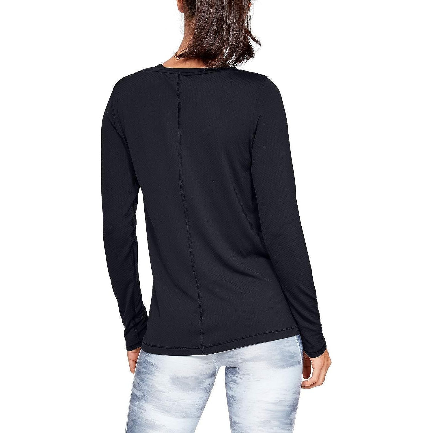 T-shirt Sportiva UNDER ARMOUR Donna LONG SLEEVE Nero