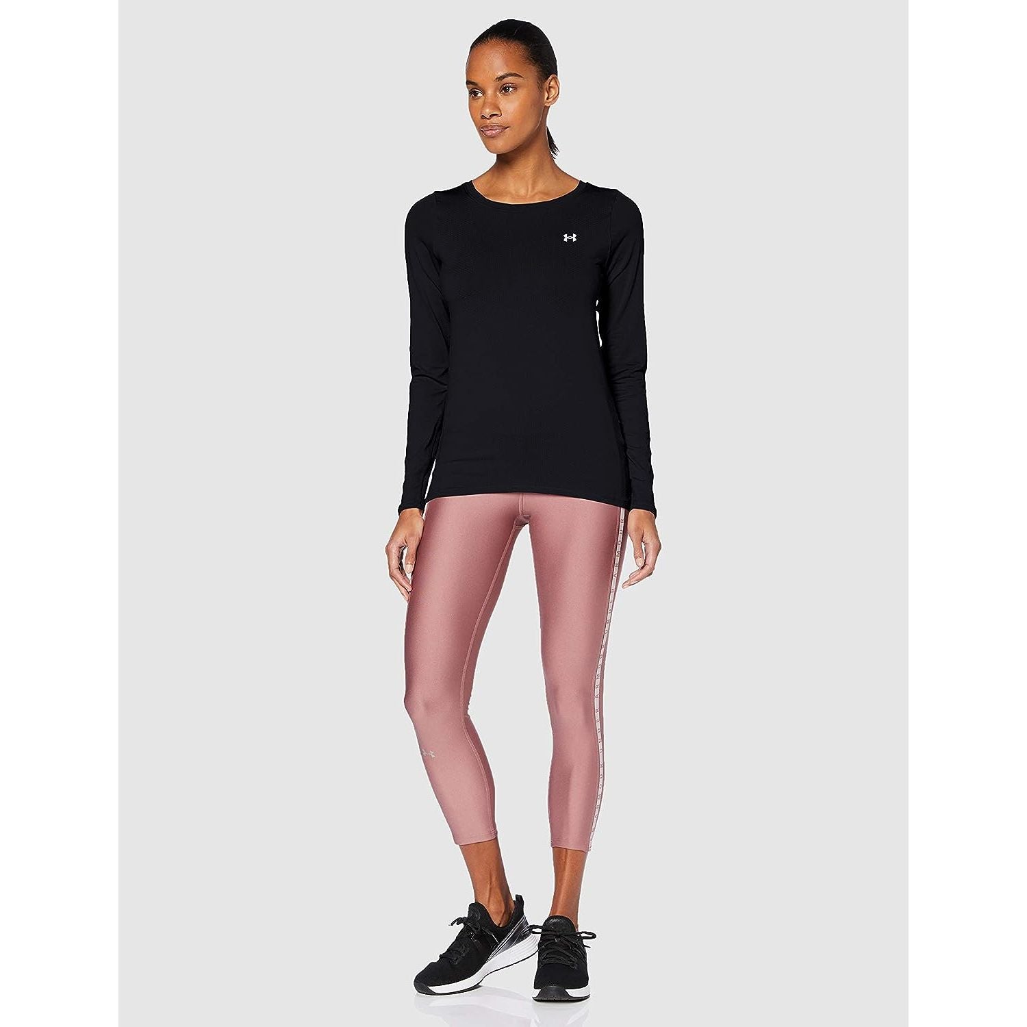 T-shirt Sportiva UNDER ARMOUR Donna LONG SLEEVE Nero