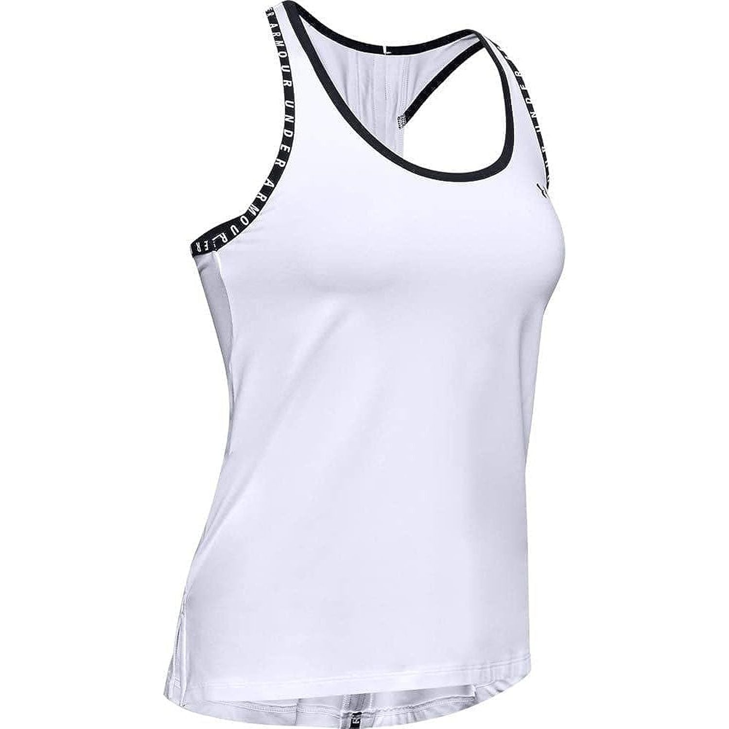 Canottiera Sportiva UNDER ARMOUR Donna UA KNOCKOUT TANK Bianco
