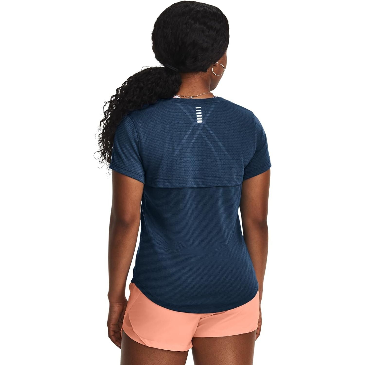 T-shirt Sportiva UNDER ARMOUR Donna STREAKER Blu