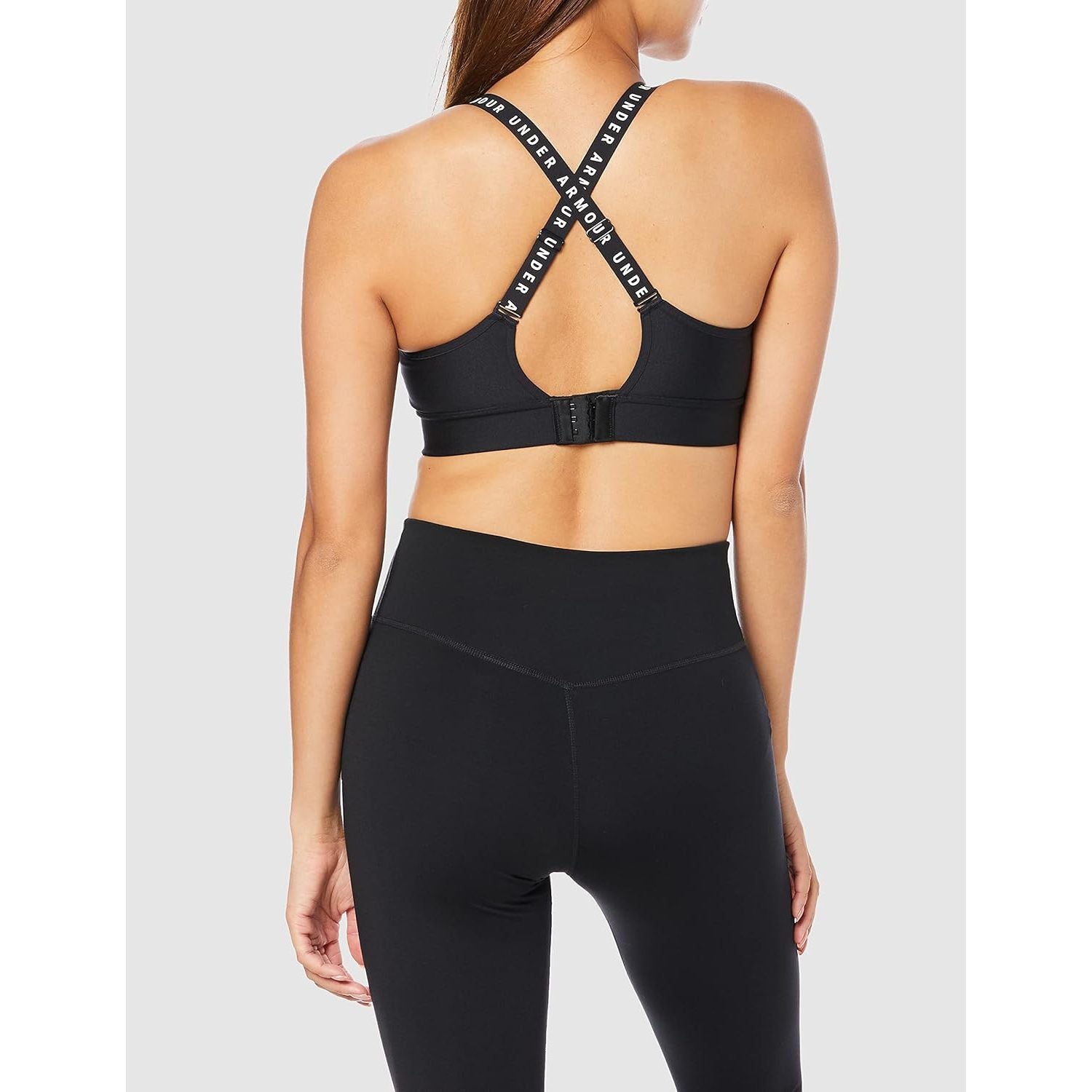 Reggiseno UNDER ARMOUR Donna INFINITY COVERED MID Nero