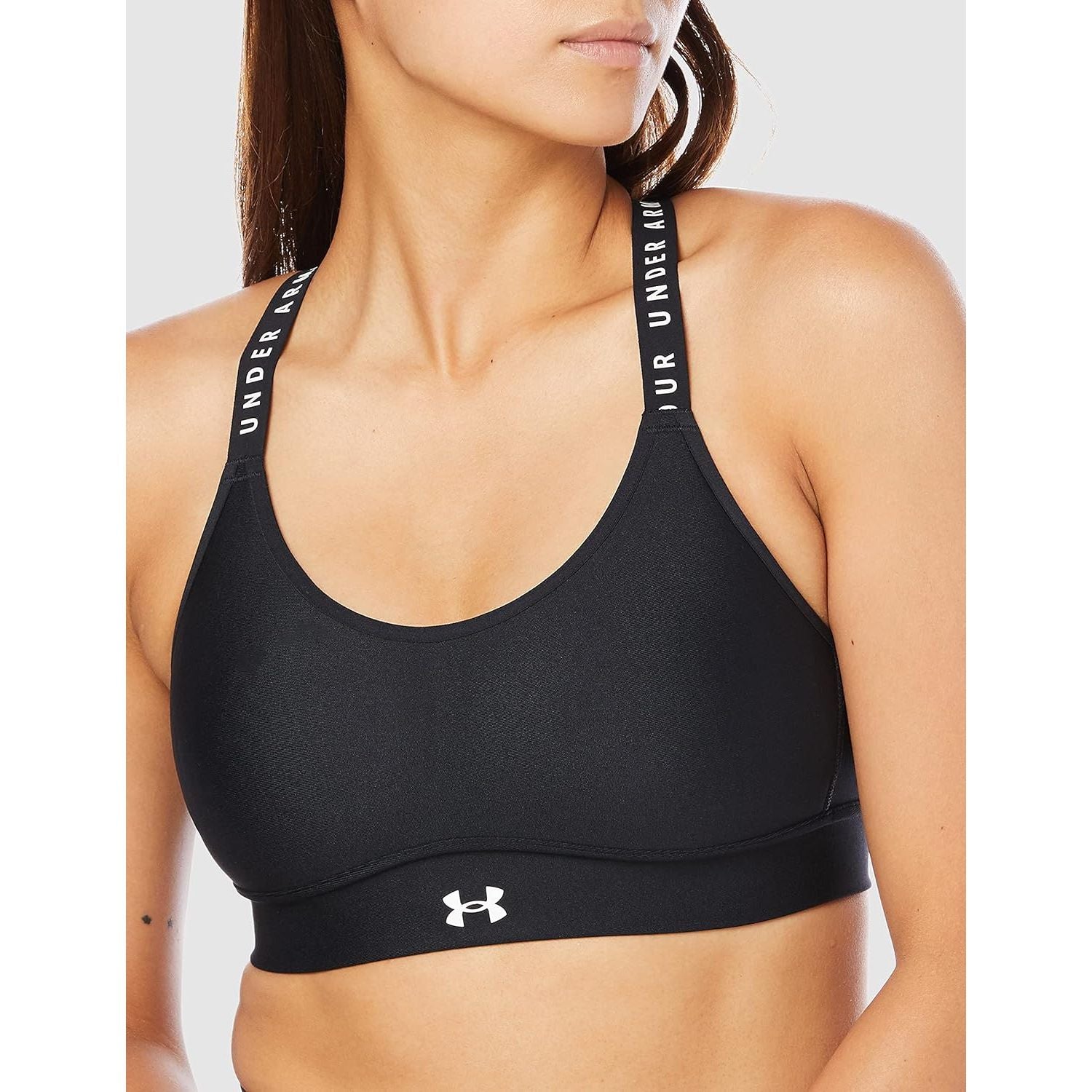 Reggiseno UNDER ARMOUR Donna INFINITY COVERED MID Nero