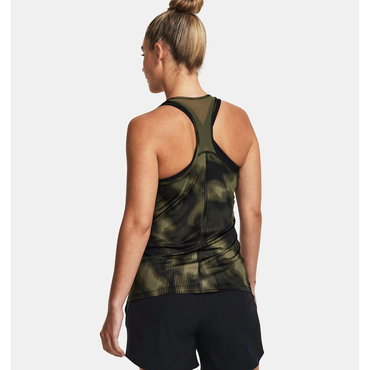 Canottiera Sportiva UNDER ARMOUR Donna RECER PRINT Verde