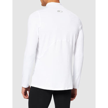 T-shirt Sportiva UNDER ARMOUR Uomo FITTED MOCK Bianco