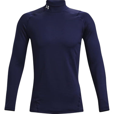 T-shirt Sportiva UNDER ARMOUR Uomo FITTED MOCK Blu