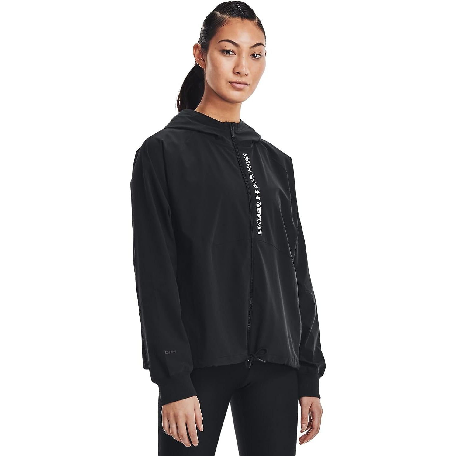 Giubbino UNDER ARMOUR Donna WOVEN FZ Nero