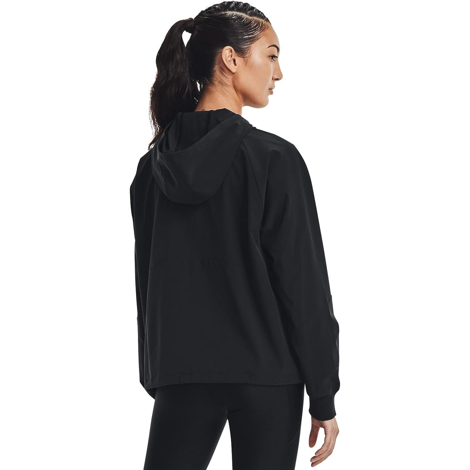 Giubbino UNDER ARMOUR Donna WOVEN FZ Nero