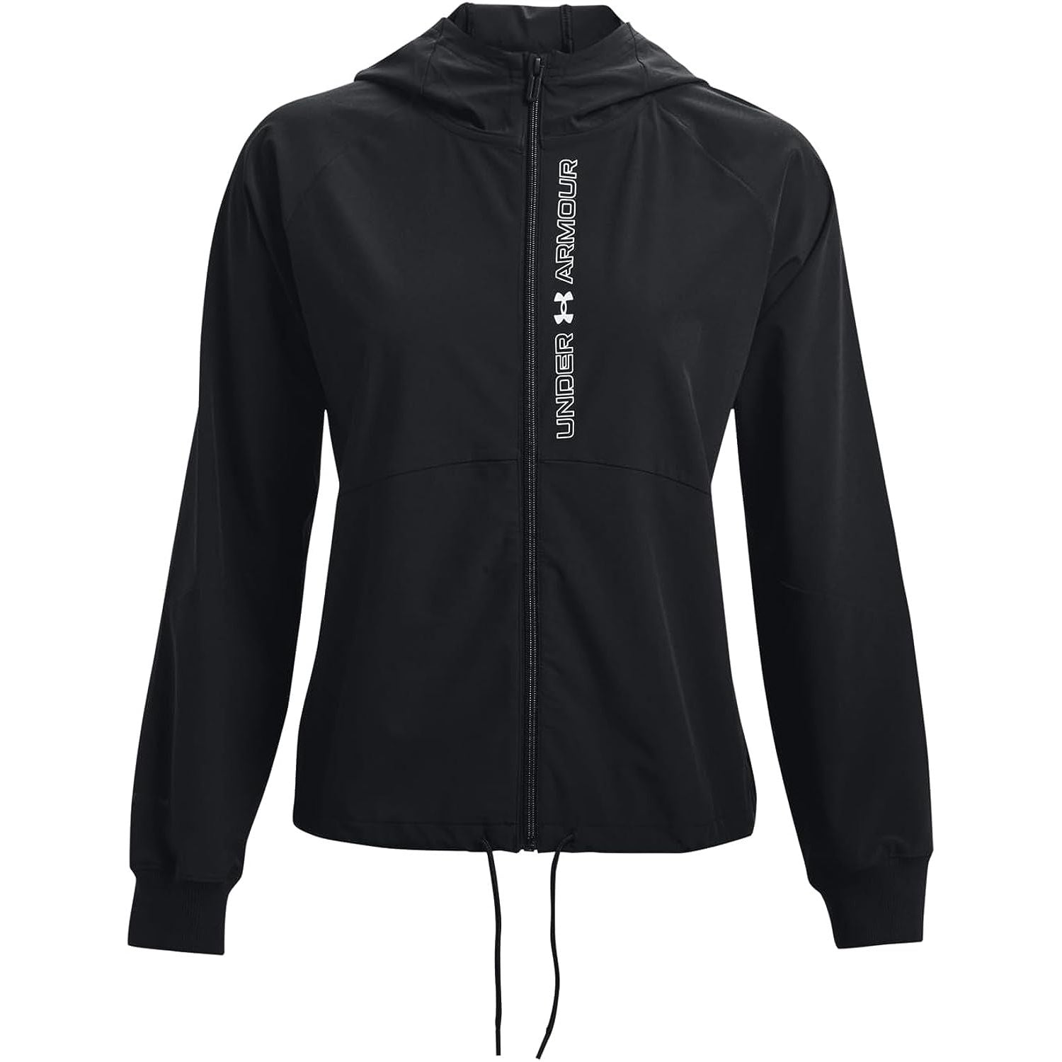 Giubbino UNDER ARMOUR Donna WOVEN FZ Nero