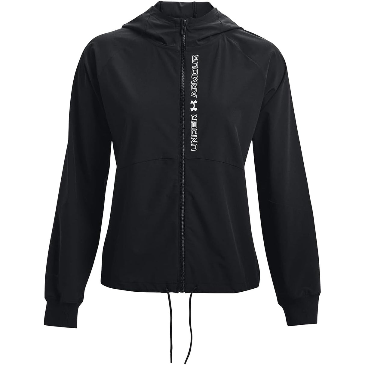 Giubbino UNDER ARMOUR Donna WOVEN FZ Nero