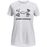 T-shirt Sportiva UNDER ARMOUR Bambina TECH SOLID PRINT FILL BL Bianco