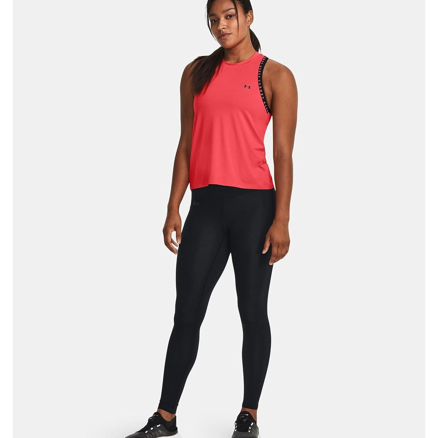 Canottiera Sportiva UNDER ARMOUR Donna KNOCKOUT NOVELTY Rosa