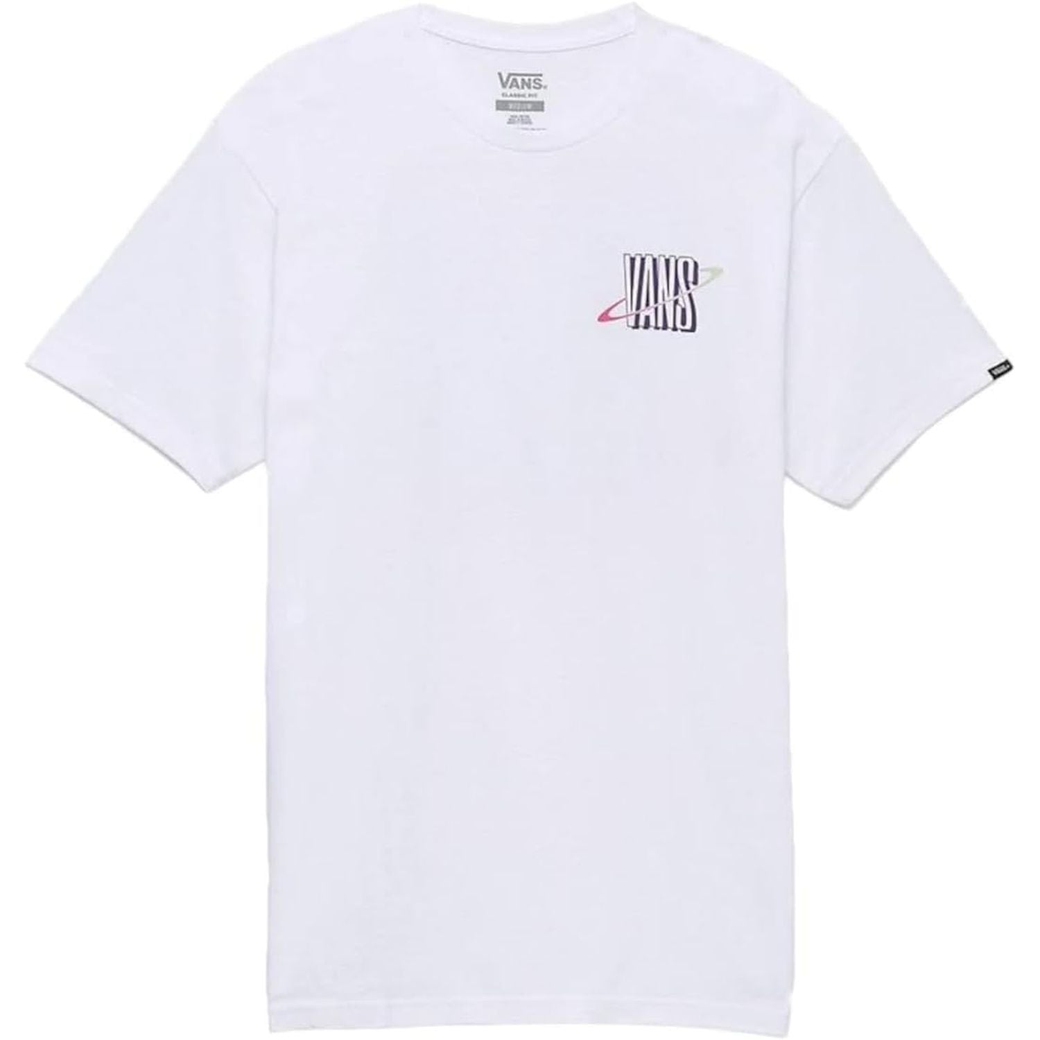T-shirt VANS Uomo ringed logo Bianco