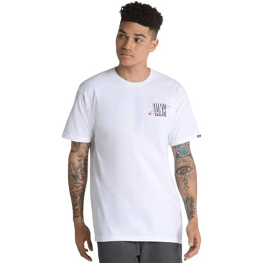 T-shirt VANS Uomo ringed logo Bianco