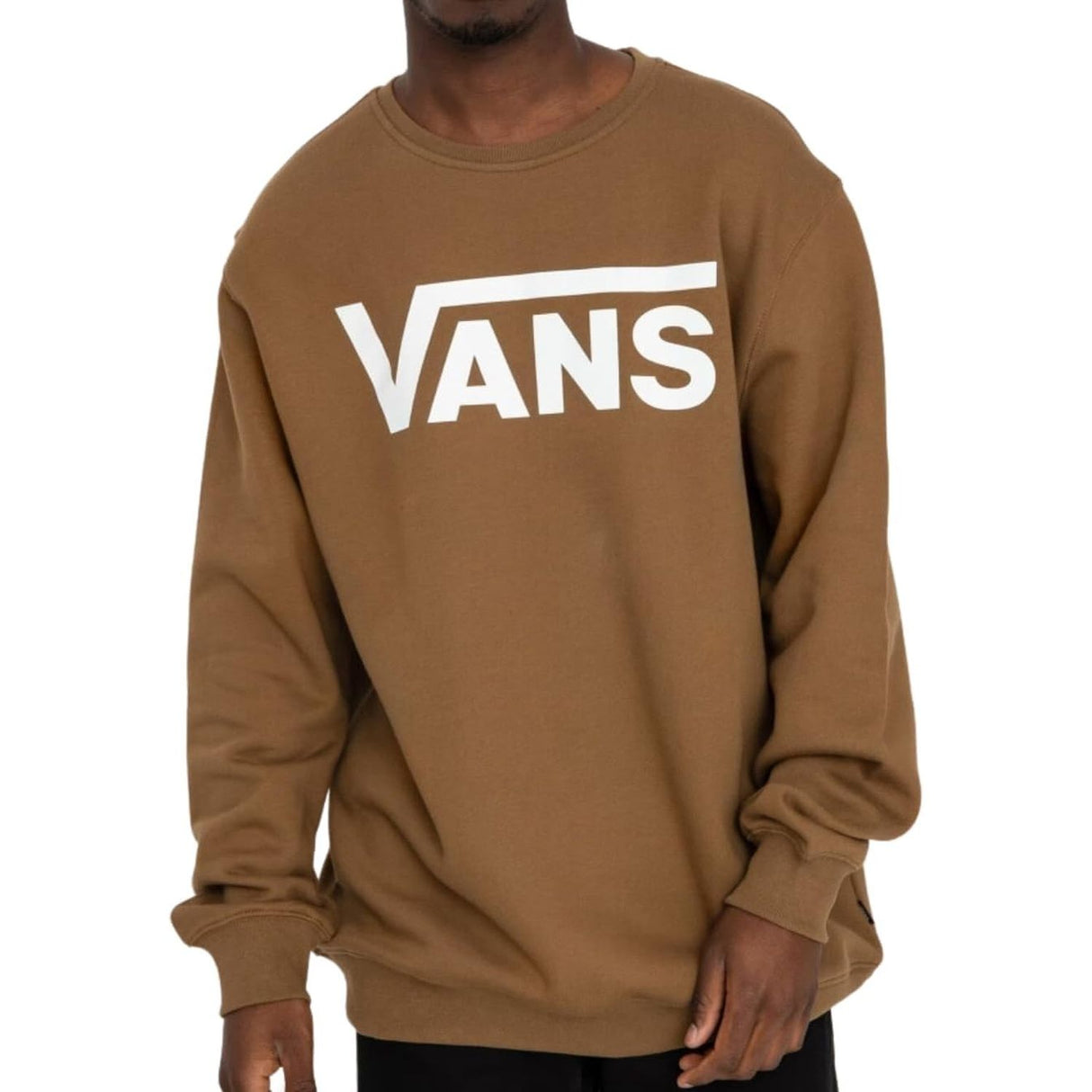 Felpa VANS Uomo classic Marrone