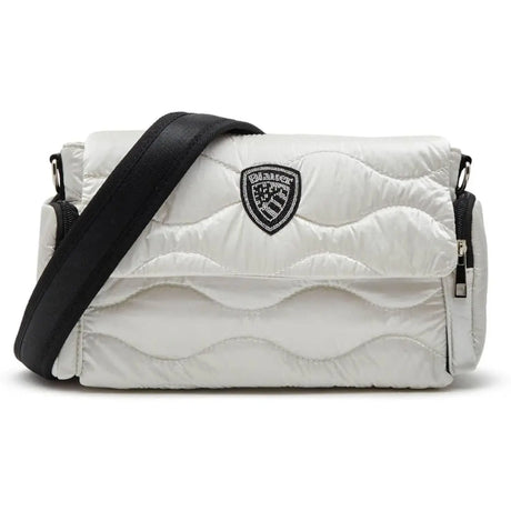 Borsa BLAUER Donna PADDED NYLON CROSSBODY Bianco