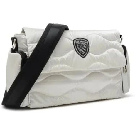 Borsa BLAUER Donna PADDED NYLON CROSSBODY Bianco